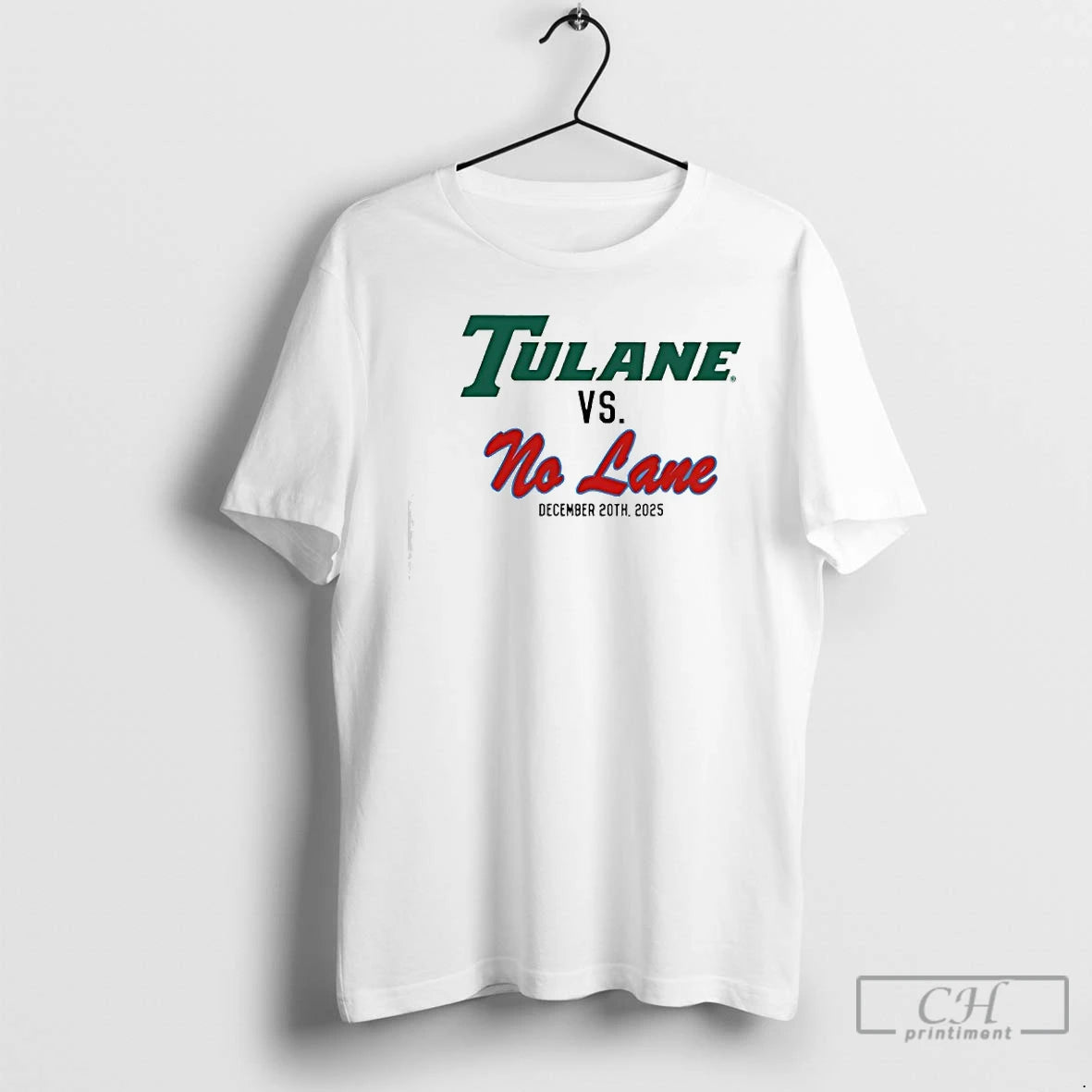 Classic Tulane Vs No Lane December 20th 2025 T-Shirts, Hoodie, Sweatshirt | AU18TeeNovaLab.com