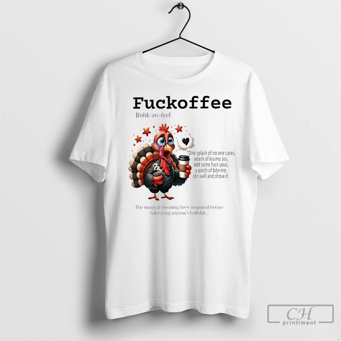 Classic Turkey Fuckoffee The Magical Morning Brew Required Before Tolerating Anyones Bullshit