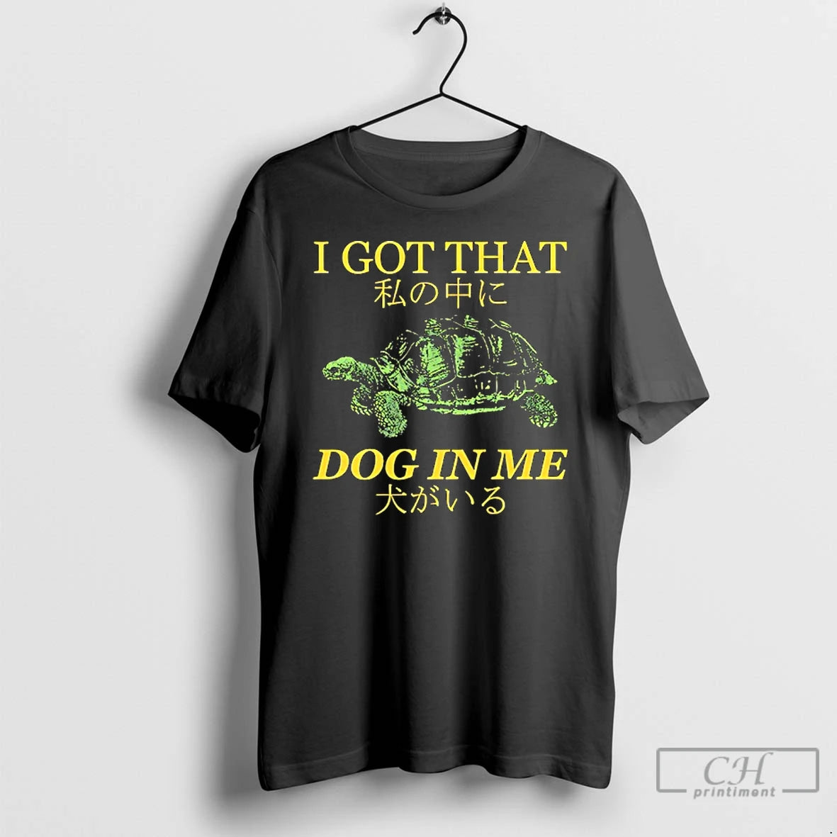 Classic Turtle I Got That Dog In Me Watashi No Naka Ni Inu Ga Iru T-Shirts, Hoodie, Sweatshirt | AU18TeeNovaLab.com