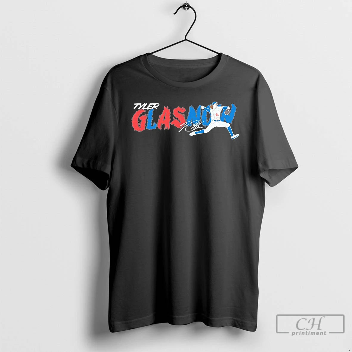 Classic Tyler Glasnow Los Angeles Dodgers Baseball Signature T Shirts