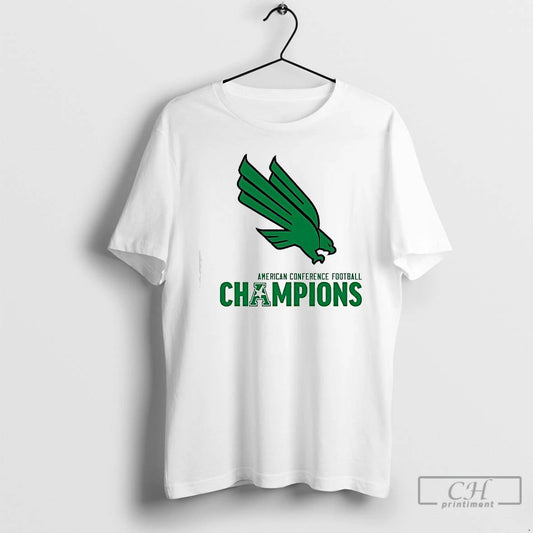 Classic Unt Football 2025 Amercan Conference Champions T-Shirts, Hoodie, Sweatshirt | AU18TeeNovaLab.com