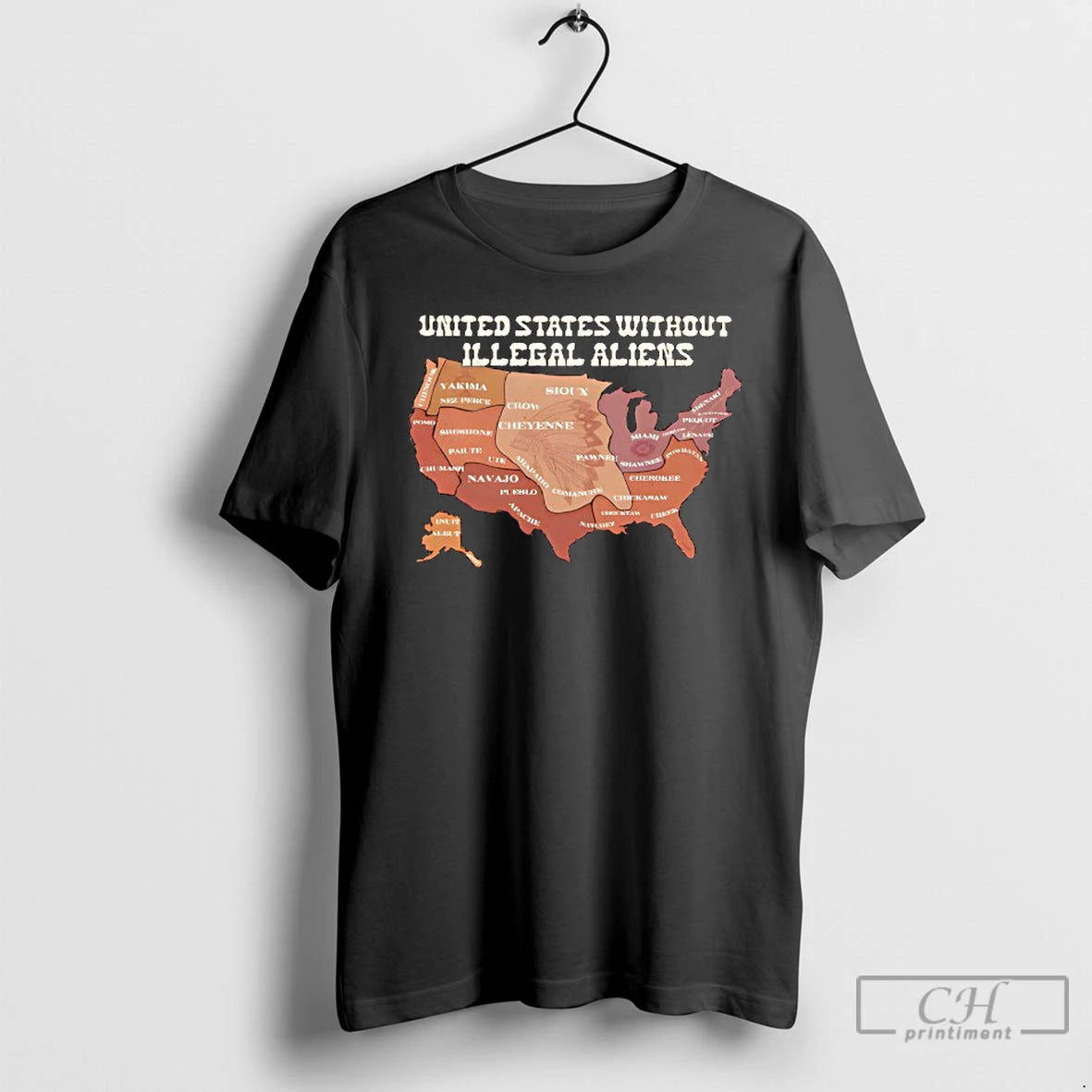 Classic Us Without Illegal Aliens T Shirts