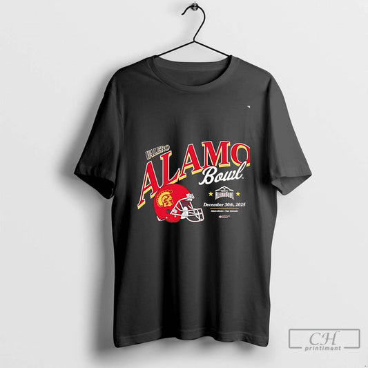 Classic Usc Trojans 2025 Valero Alamo Bowl Helmet Chriast T-Shirts, Hoodie, Sweatshirt | AU18TeeNovaLab.com