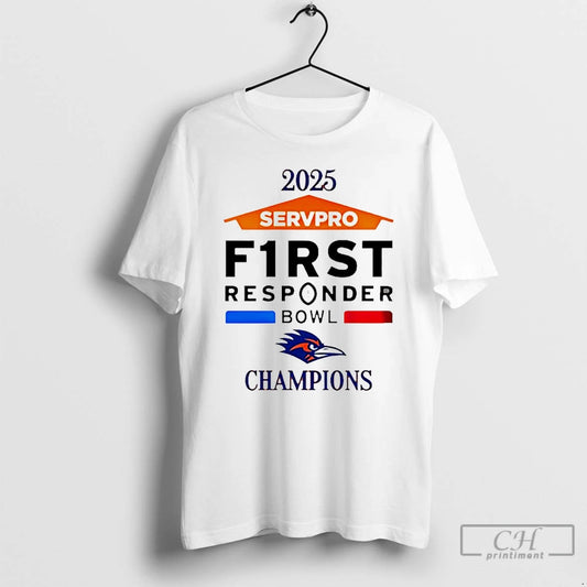 Classic Utsa Roadrunners 2025 First Responder Bowl Champions Classic T-Shirts, Hoodie, Sweatshirt | AU18TeeNovaLab.com
