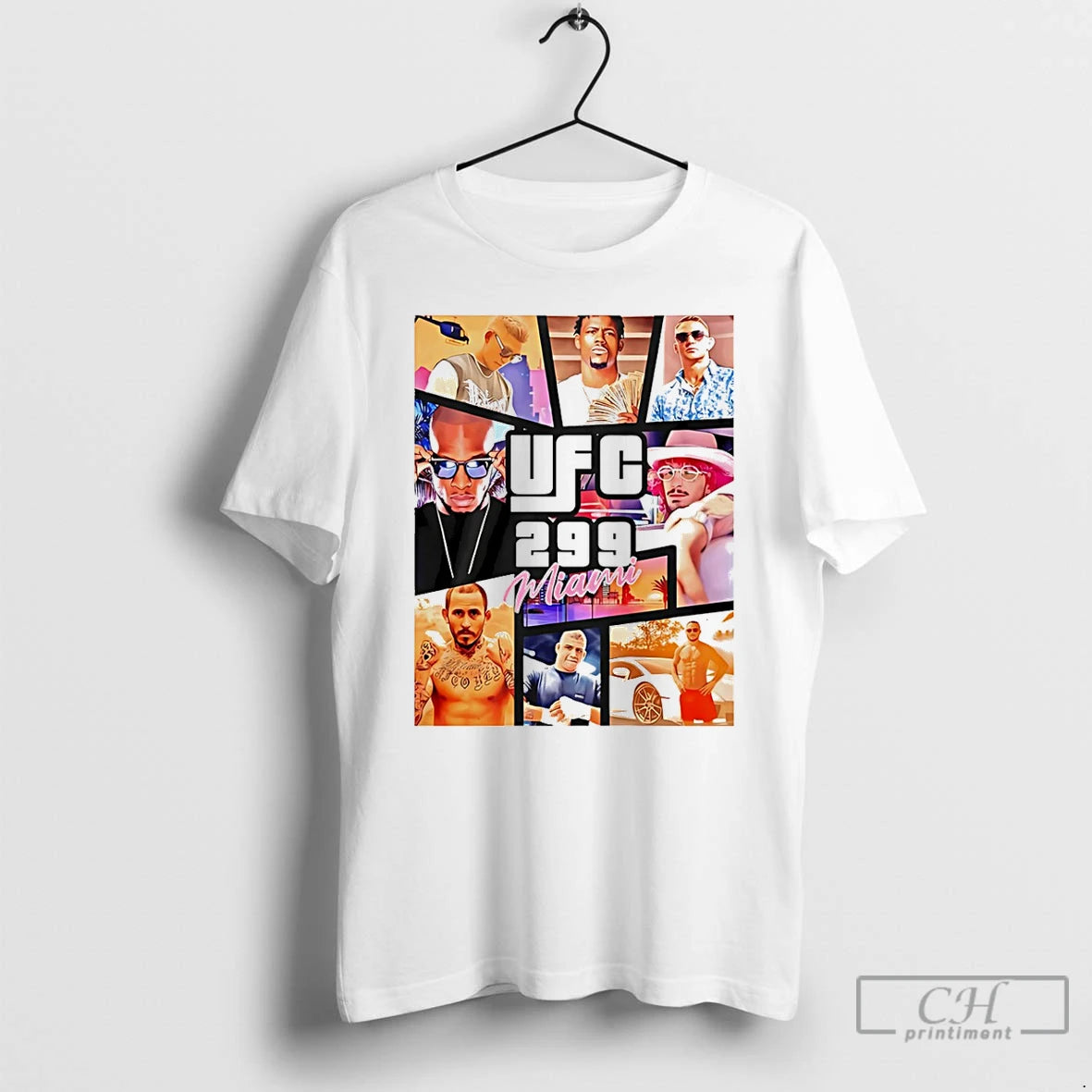 Classic Ufc 299 Miami Gta T-Shirts, Hoodie, Sweatshirt | AU18TeeNovaLab.com