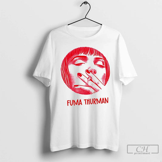 Classic Uma Thurman Smoking Kill Bill T-Shirts, Hoodie, Sweatshirt | AU18TeeNovaLab.com