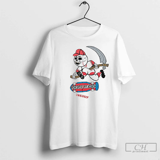 Classic Unheardof Reaper Skater Baseball Graphic T-Shirts, Hoodie, Sweatshirt | AU18TeeNovaLab.com
