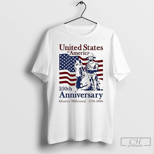 Classic United States Of America 250th Anniversary Quarter Millennial 1776 2026