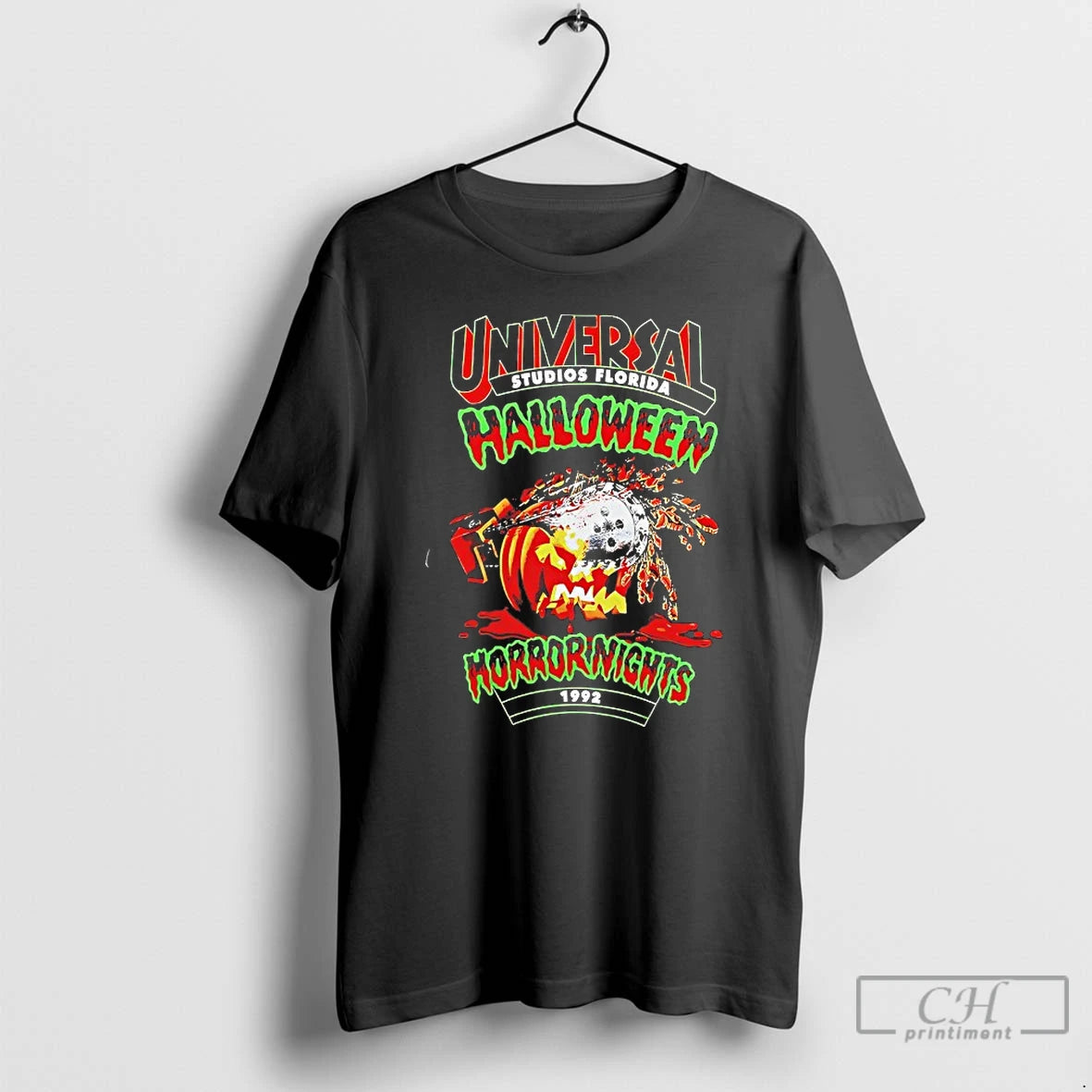 Classic Universal Studios Florida Halloween Horror Nights 1992 T Shirts