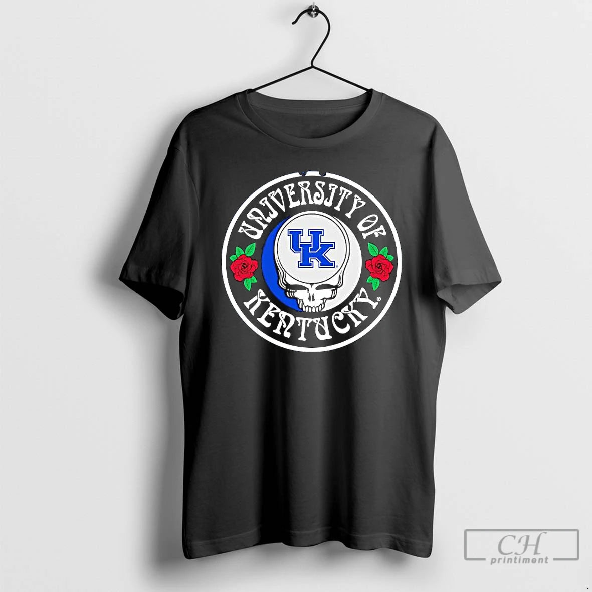 Classic University Of Kentucky Wildcats Sugar Skull Grateful Dead Logo T-Shirts, Hoodie, Sweatshirt | AU18TeeNovaLab.com