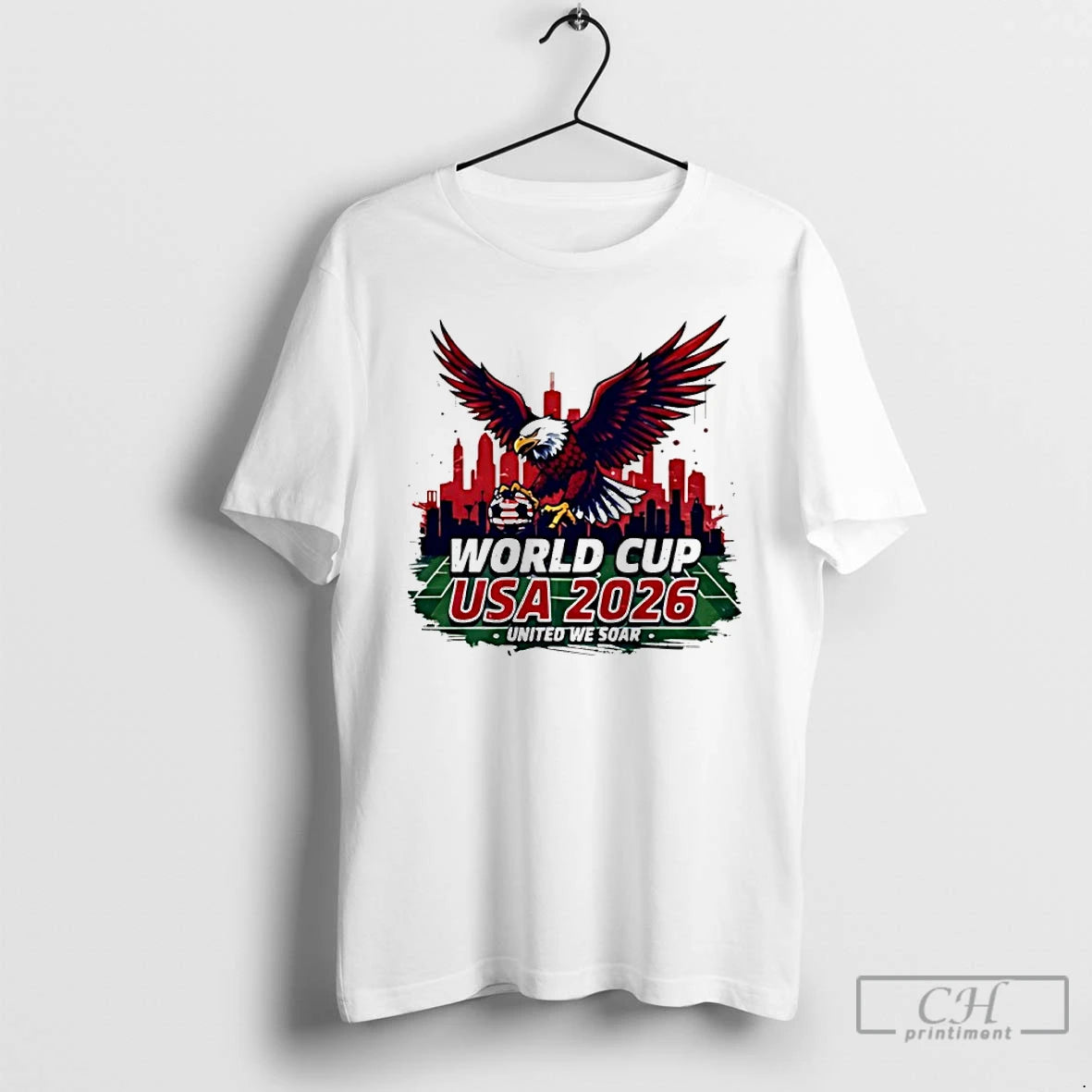 Classic Usa 2026 World Cup Eagle Soccer United We Soar T-Shirts, Hoodie, Sweatshirt | AU18TeeNovaLab.com