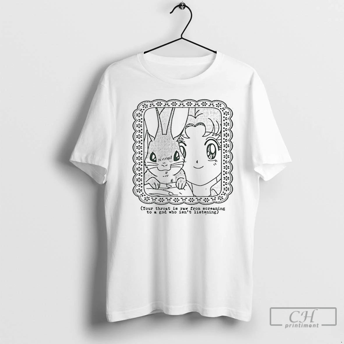 Classic Usagi Tsukino And Bunny Your Throat Is Raw From Screaming To A God Who T-Shirts, Hoodie, Sweatshirt