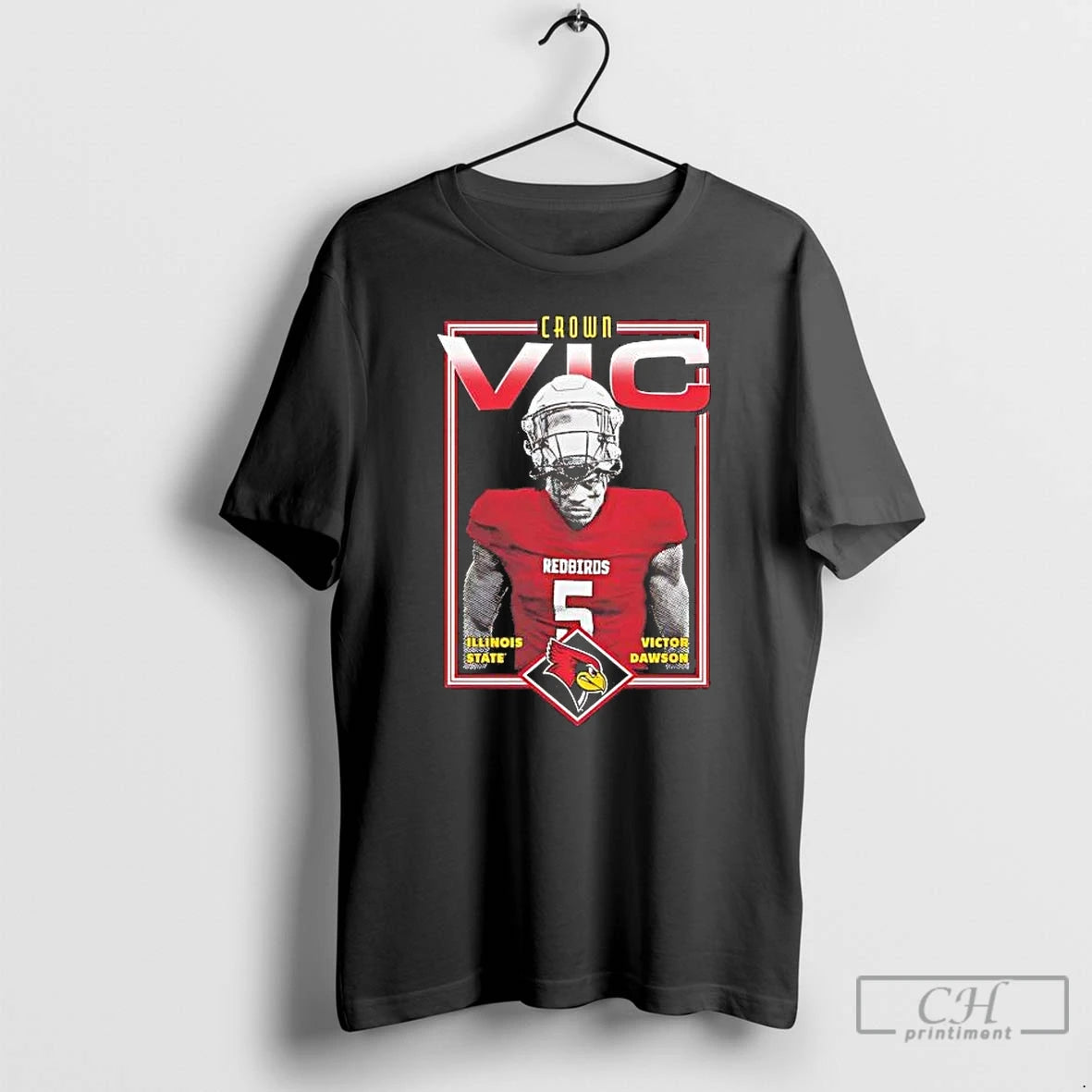 Classic Victor Dawson Crown Vic Illinois State Redbirds T-Shirts, Hoodie, Sweatshirt | AU18TeeNovaLab.com