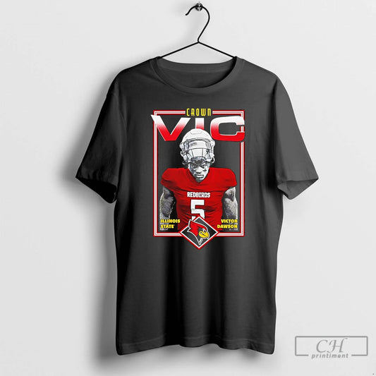 Classic Victor Dawson Illinois State Football Portrait T-Shirts, Hoodie, Sweatshirt | AU18TeeNovaLab.com