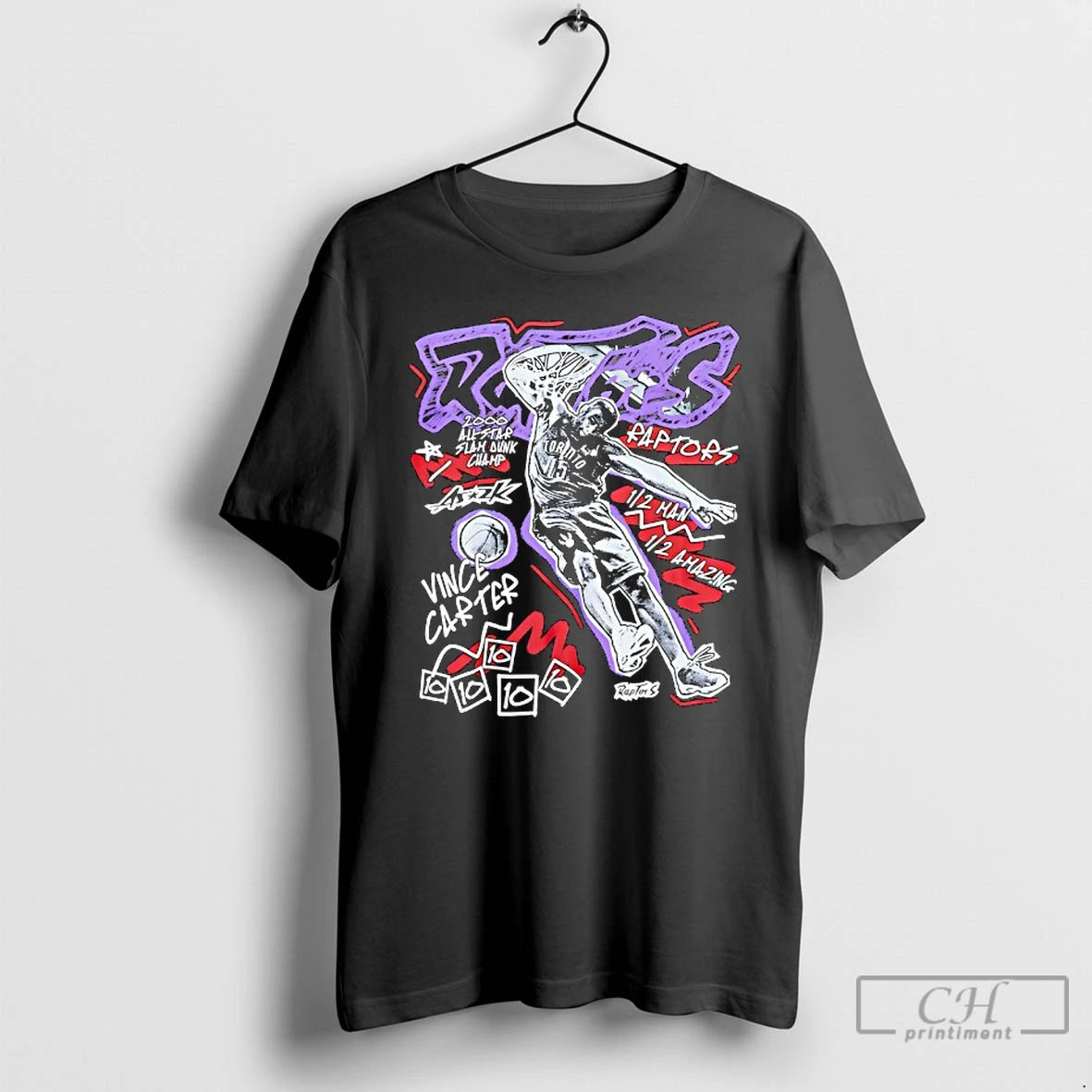 Classic Vince Carter Toronto Raptors Basketballl Chalked Up T-Shirts, Hoodie, Sweatshirt | AU18TeeNovaLab.com