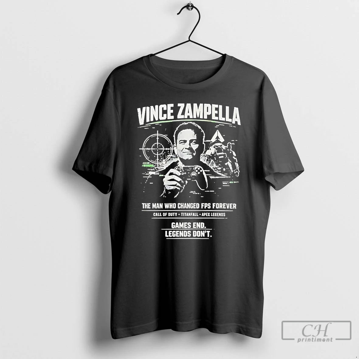 Classic Vince Zampella The Man Who Changed Fps Forever T-Shirts, Hoodie, Sweatshirt | AU18TeeNovaLab.com