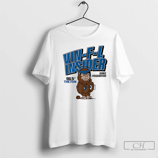 Classic Vinnie Pasquantino 96 5 The Fan The Vin F L Insider T Shirts