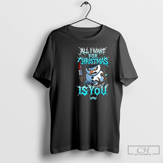 Classic Violent Snowman Xmas 2025 Circle Black T-Shirts, Hoodie, Sweatshirt | AU18TeeNovaLab.com