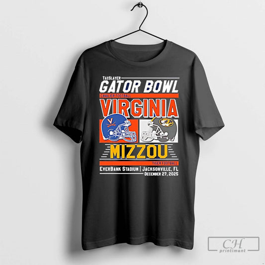 Classic Virginia Vs Missouri Tigers 2025 Gator Bowl Helmets T-Shirts, Hoodie, Sweatshirt | AU18TeeNovaLab.com