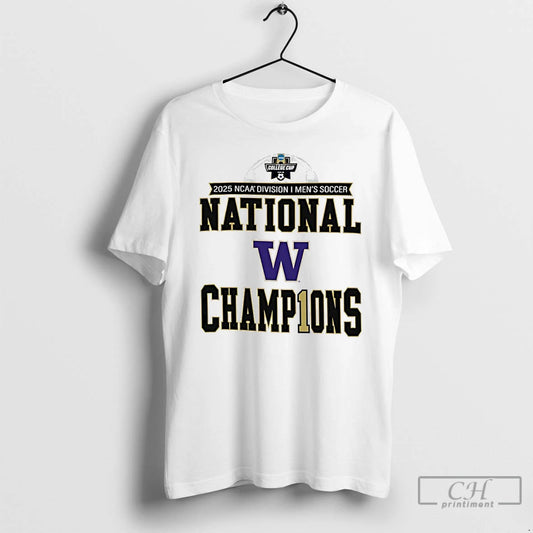 Classic Washington Huskies 2025 Ncaa Mens Soccer National Champions Locker Room T-Shirts, Hoodie, Sweatshirt