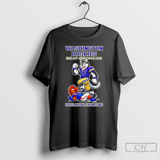 Classic Washington Huskies Ncaa 2025 La Bowl Champions Game Mascots T-Shirts, Hoodie, Sweatshirt | AU18TeeNovaLab.com
