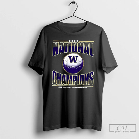 Classic Washington Mens Soccer 2025 National Champions T-Shirts, Hoodie, Sweatshirt | AU18TeeNovaLab.com