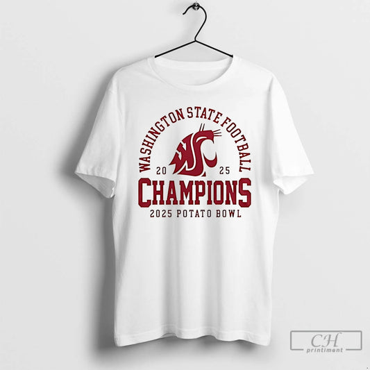 Classic Washington State Football 2025 Potato Bowl Champions Classic T-Shirts, Hoodie, Sweatshirt | AU18TeeNovaLab.com