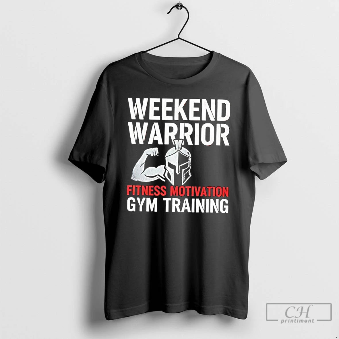 Classic Weekend Warrior Fitness Motivation Gym Training Graphic T-Shirts, Hoodie, Sweatshirt | AU18TeeNovaLab.com