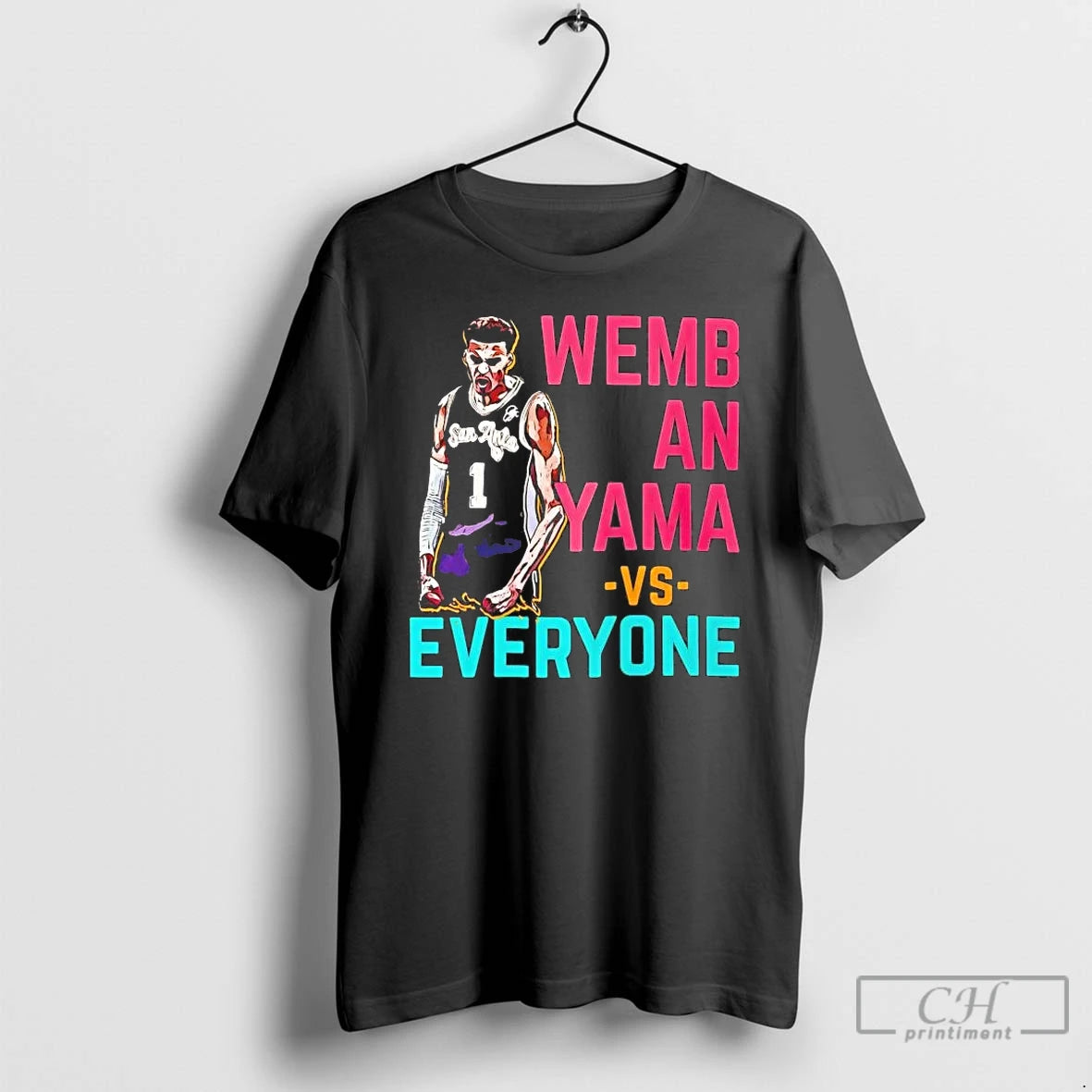 Classic Wembanyama Vs Everyone T-Shirts, Hoodie, Sweatshirt | AU18TeeNovaLab.com