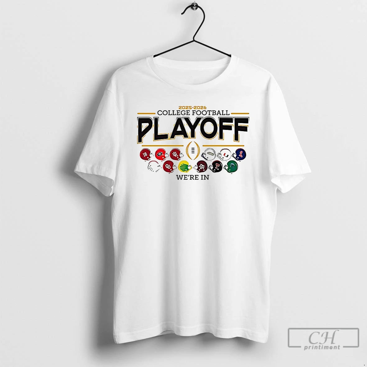 Classic Were In 12 Team Football Helmet Cfp Logo T-Shirts, Hoodie, Sweatshirt | AU18TeeNovaLab.com