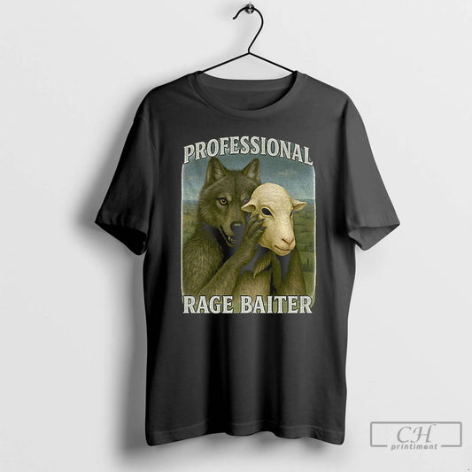 Classic Werewolf Sheep Mask Professional Rage Baiter T-Shirts, Hoodie, Sweatshirt | AU18TeeNovaLab.com
