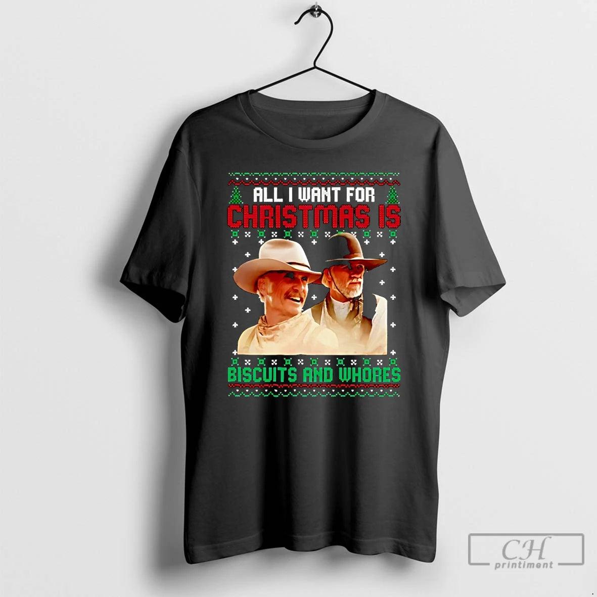 Classic Western Cowboys Biscuits And Whores Christmas Christmas T-Shirts, Hoodie, Sweatshirt | AU18TeeNovaLab.com