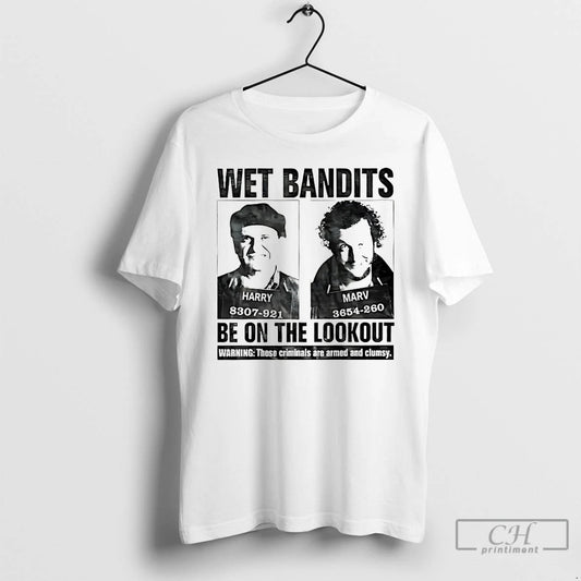Classic Wet Bandits Be On The Lookout T-Shirts, Hoodie, Sweatshirt | AU18TeeNovaLab.com