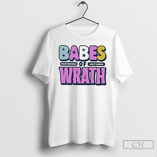 Classic Willow Nightingale And Harley Cameron Babes Of Wrath T-Shirts, Hoodie, Sweatshirt | AU18TeeNovaLab.com