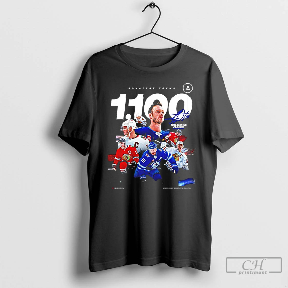Classic Winnipegs Jonathan Toews 1100 Nhl Games Played Signature T-Shirts, Hoodie, Sweatshirt | AU18TeeNovaLab.com