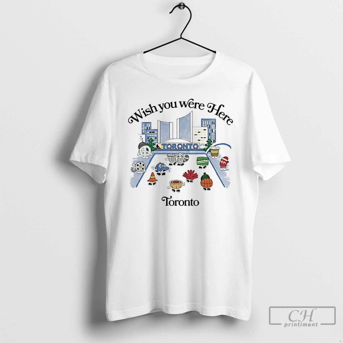 Classic Wish You Were Here Toronto Raccoon T-Shirts, Hoodie, Sweatshirt | AU18TeeNovaLab.com