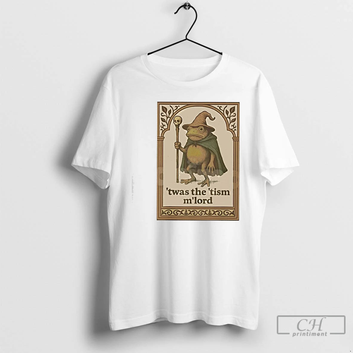 Classic Wizard Frog Twas The Tism Mlord T-Shirts, Hoodie, Sweatshirt | AU18TeeNovaLab.com