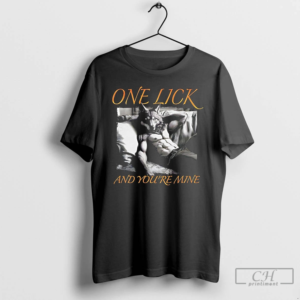 Classic Wolf One Lick And Youre Mine T-Shirts, Hoodie, Sweatshirt | AU18TeeNovaLab.com