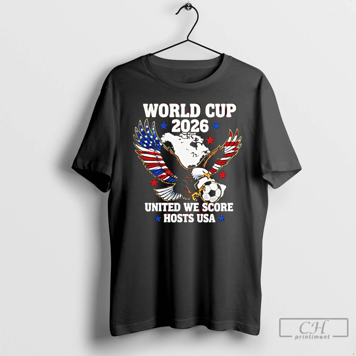 Classic World Cup 2026 Usa Eagle Soccer United We Score T-Shirts, Hoodie, Sweatshirt | AU18TeeNovaLab.com