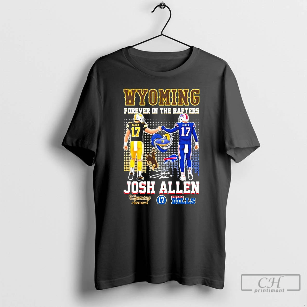 Classic Wyoming Cowboys X Buffalo Bill Forever In The Rafters T-Shirts, Hoodie, Sweatshirt | AU18TeeNovaLab.com