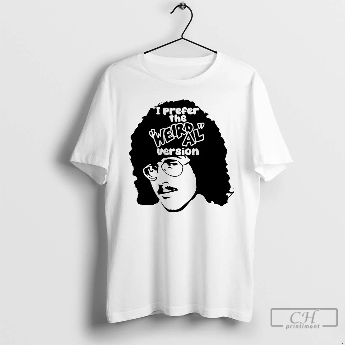 Classic Yankovic I Prefer The Weird Al Version T-Shirts, Hoodie, Sweatshirt | AU18TeeNovaLab.com