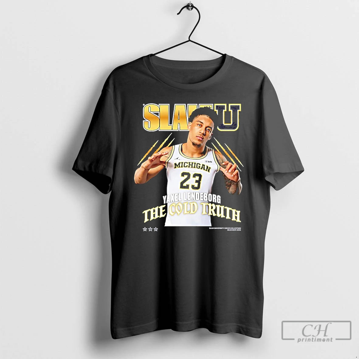 Classic Yaxel Lendeborg The Cold Truth Michigan Wolverines Slamu T-Shirts, Hoodie, Sweatshirt | AU18TeeNovaLab.com