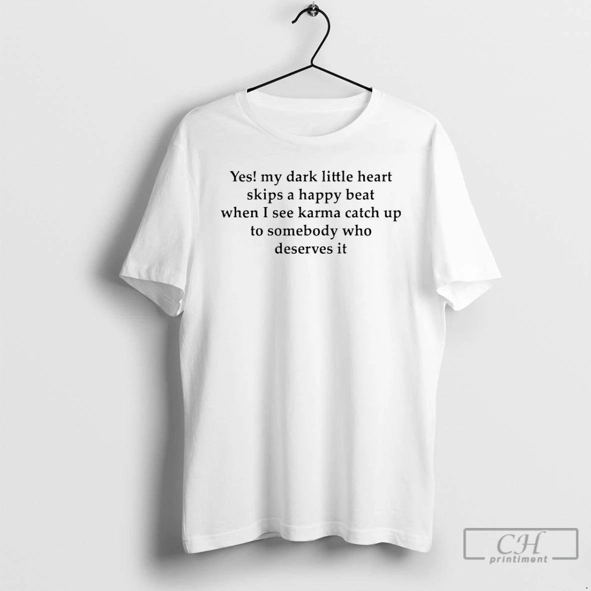 Classic Yes My Dark Little Heart Skips A Happy Beat When I See Karma Catch T-Shirts, Hoodie, Sweatshirt | AU18TeeNovaLab.com