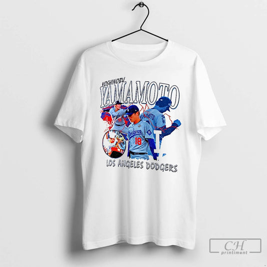 Classic Yoshinobu Yamamoto Los Angeles Dodgers Mlb Baseball Graphic Signature T-Shirts, Hoodie, Sweatshirt