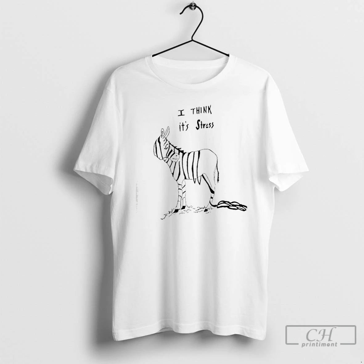 Classic Zebra Stripes I Think Its Stress T-Shirts, Hoodie, Sweatshirt | AU18TeeNovaLab.com