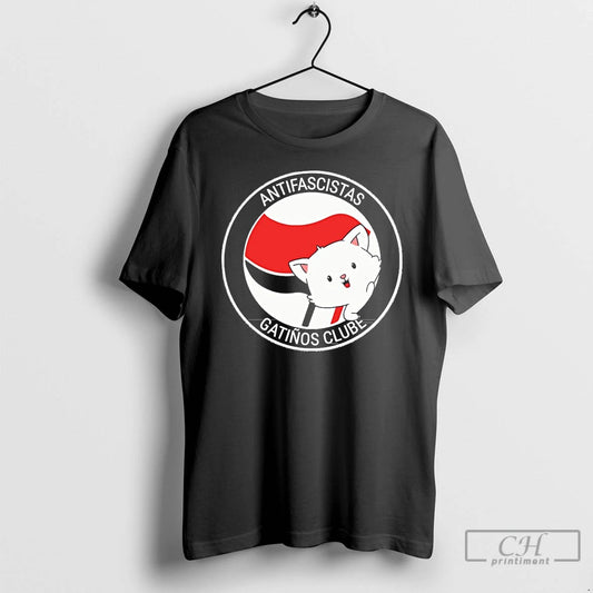 Classic Antifascistas Gatinos Clube T Shirts