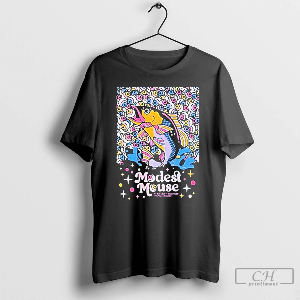 Classic Modest Mouse Fall Tour 2025 The Fillmore Detroit Fish T Shirts