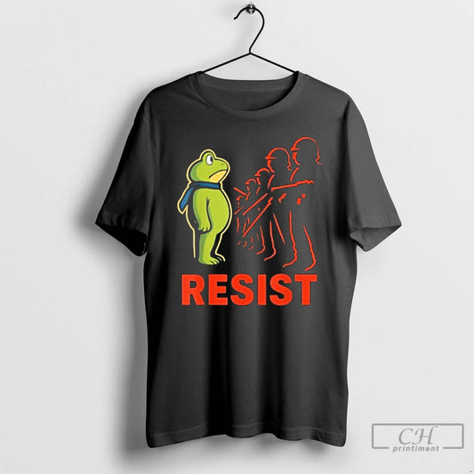 Classic Vintage Portland 2025 Resist Portland Frog Protest T Shirts