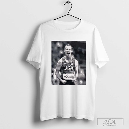 Cole Hocker Olympic Photo Signature