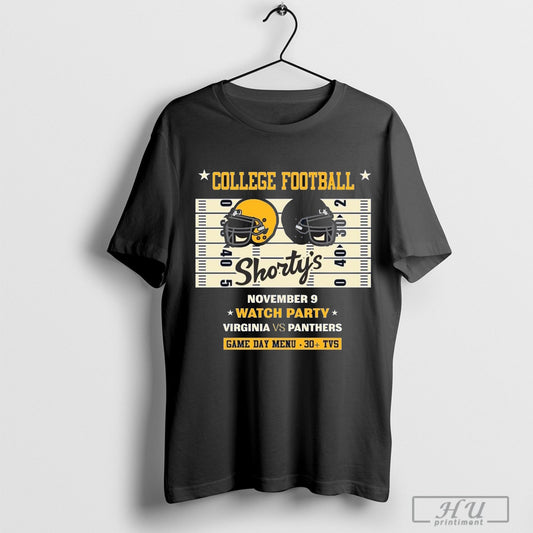 College Football Shortys Watch Party Virginia Cavaliers Vs Pittsburgh Panthers Game Day Nov 9 2024